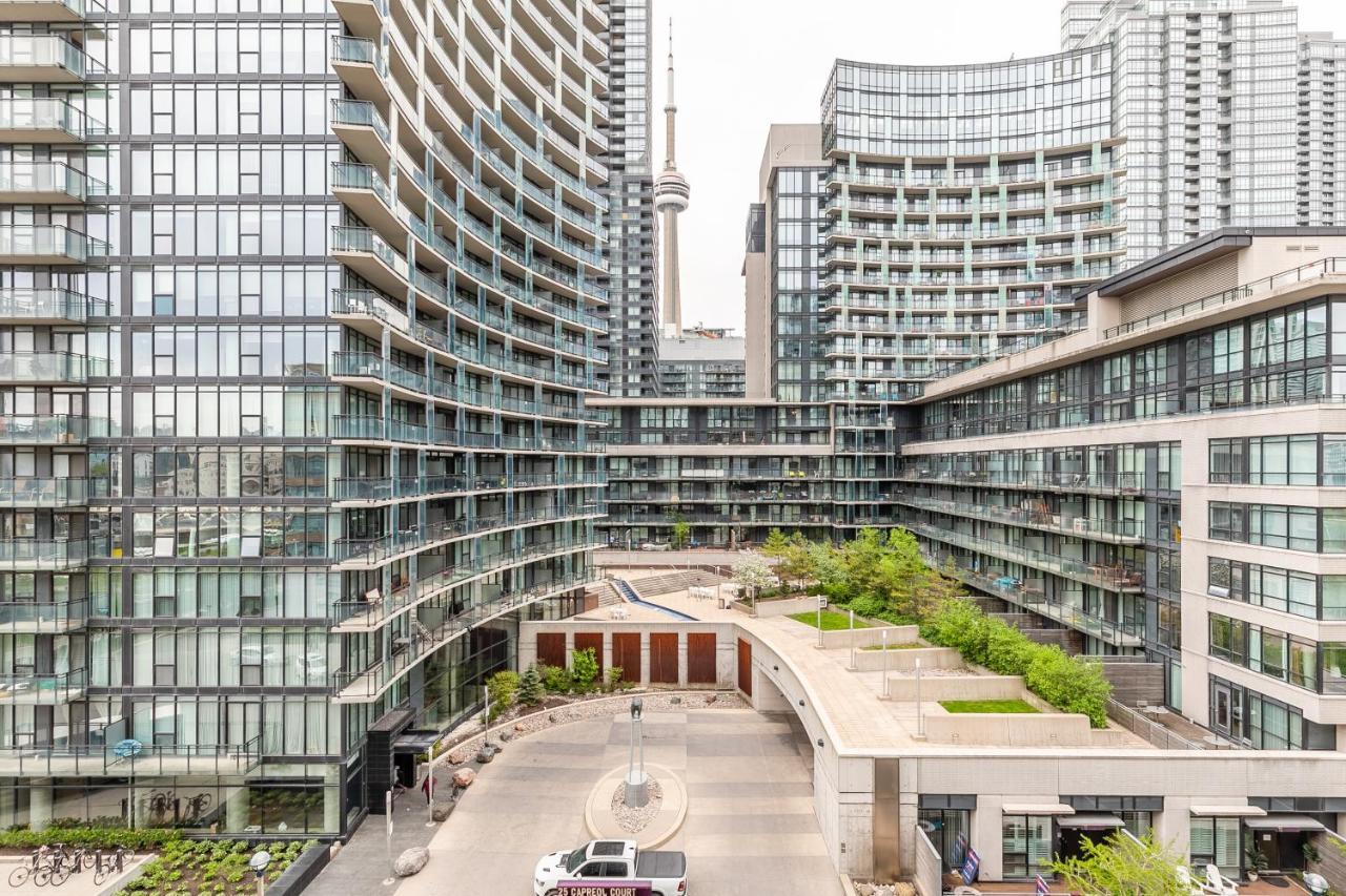 Luxury 2Br Toronto Downtown Condo W/ Cn Tower View 외부 사진
