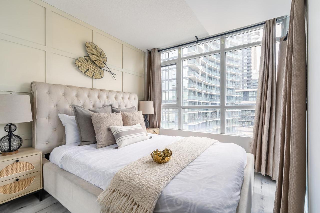 Luxury 2Br Toronto Downtown Condo W/ Cn Tower View 외부 사진