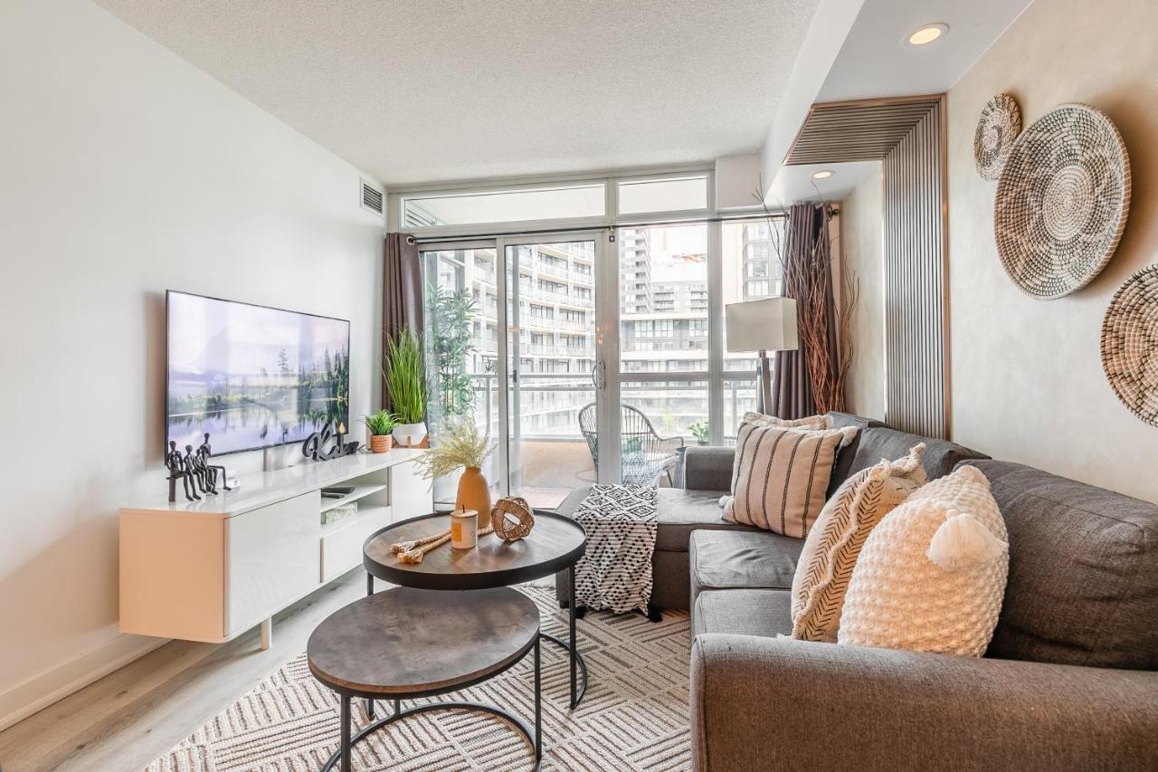Luxury 2Br Toronto Downtown Condo W/ Cn Tower View 외부 사진