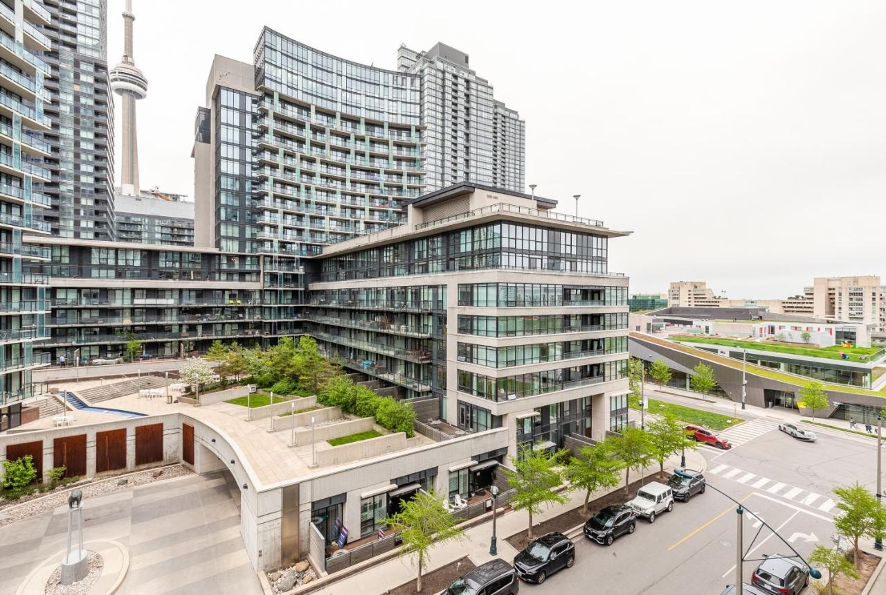 Luxury 2Br Toronto Downtown Condo W/ Cn Tower View 외부 사진
