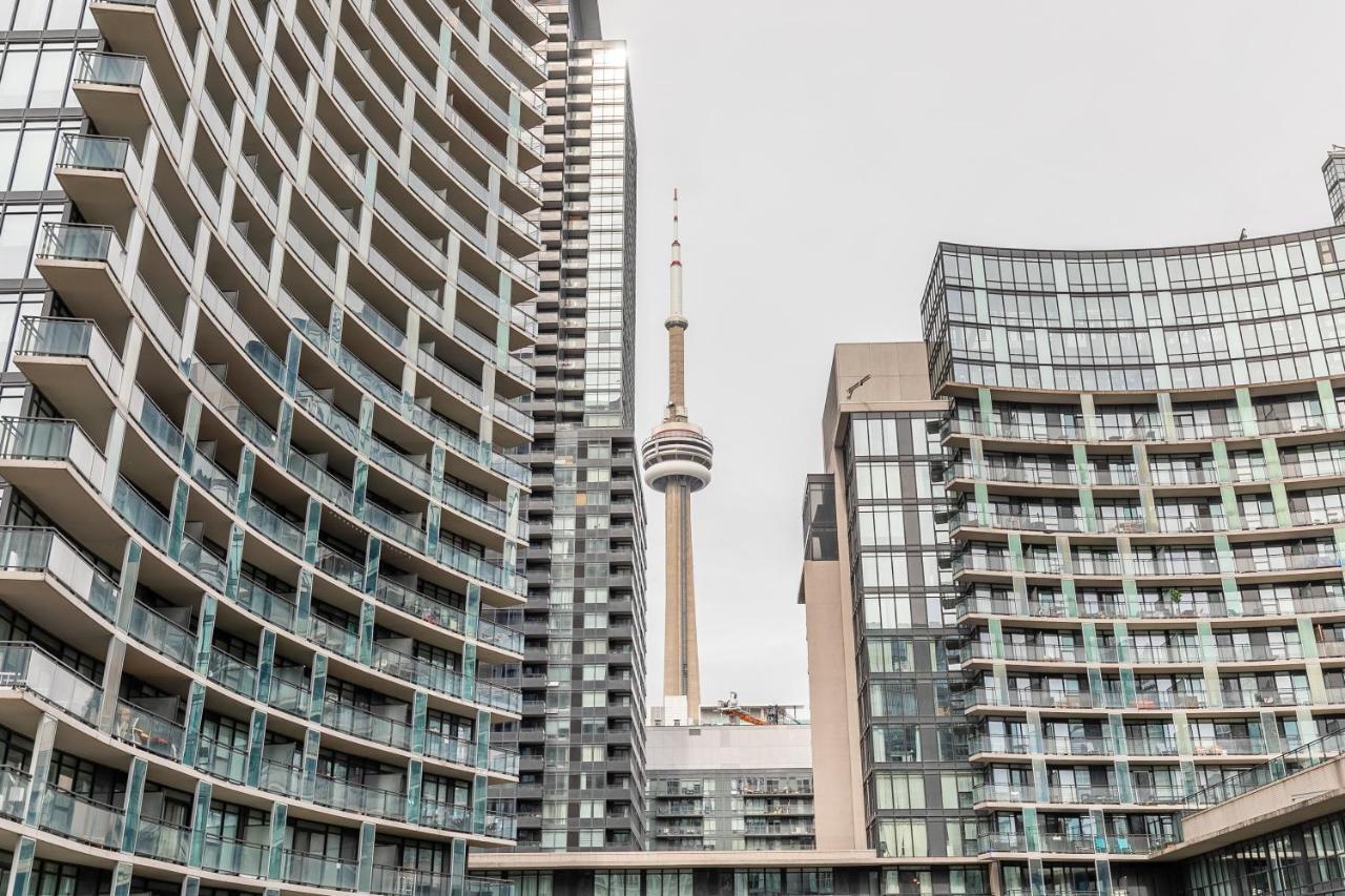 Luxury 2Br Toronto Downtown Condo W/ Cn Tower View 외부 사진